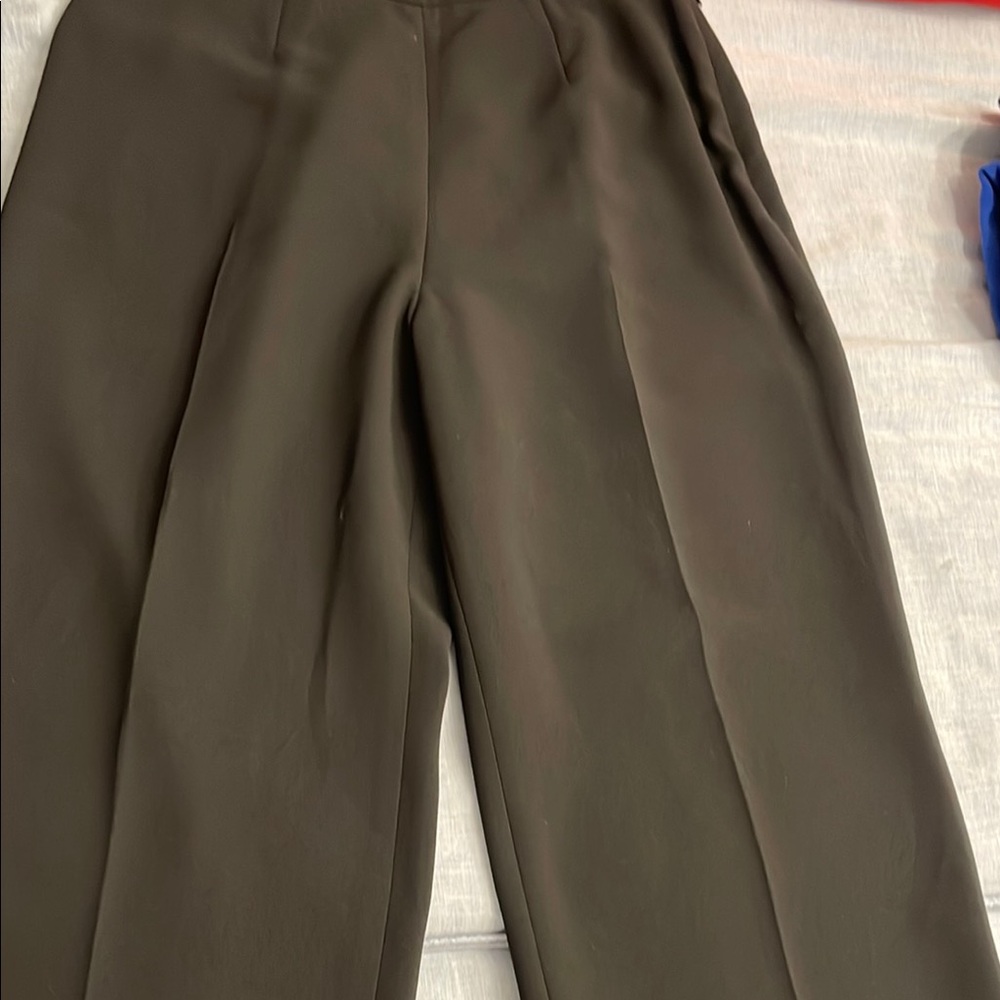 Le Suit Black Dress Pants wide leg
